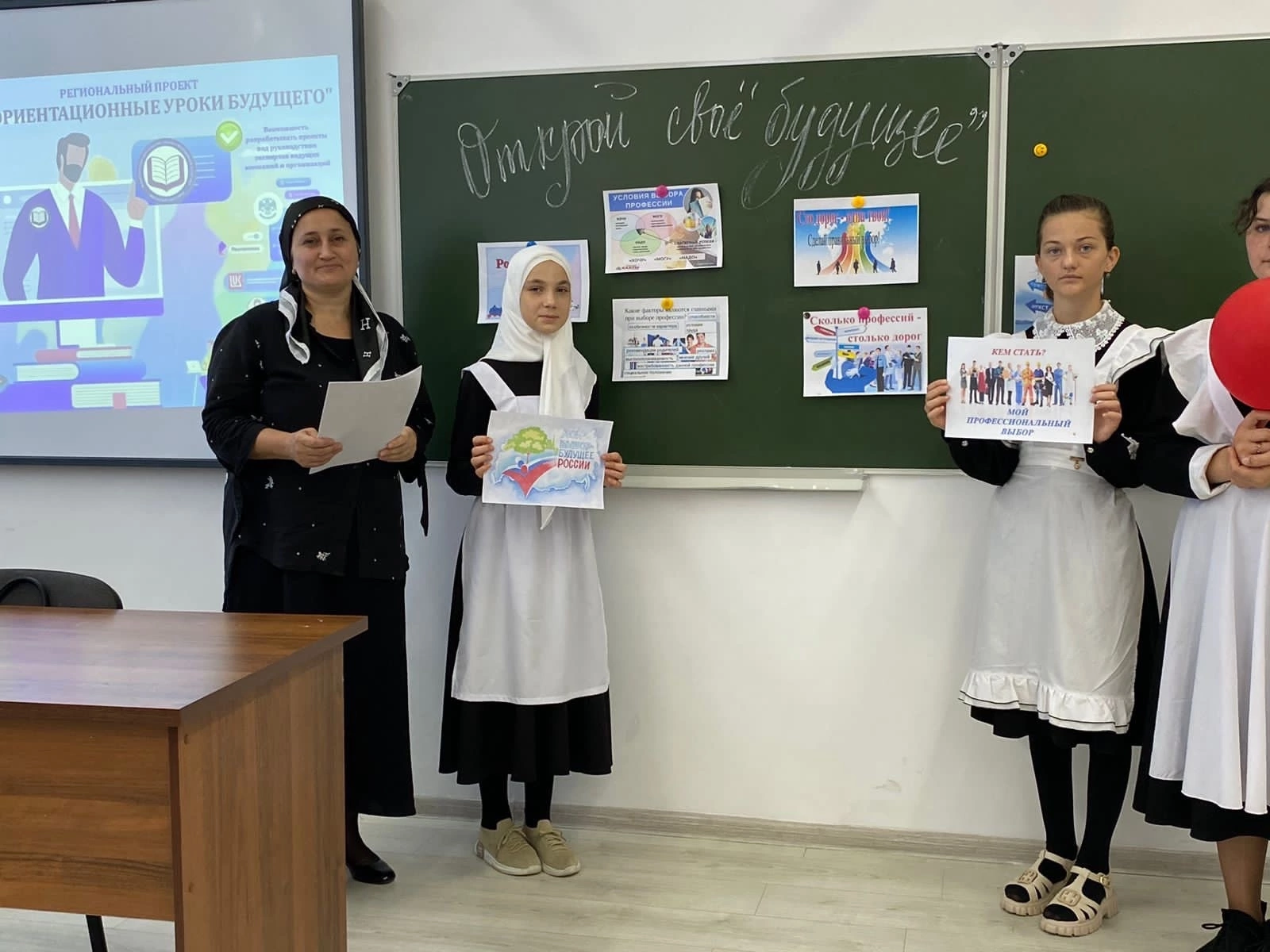 Профориентационные уроки в 6-11 кл. Тема урока: «Открой своё будущее».